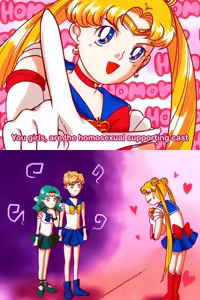 Page 123 of Sailor moon art compilation - preview thumbnail