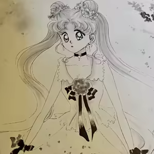 Page 59 of Sailor moon art compilation - preview thumbnail