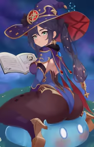 Page 11 of Mona Megistus (Genshin Impact) Ass Collection 2 - preview thumbnail