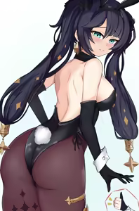 Page 51 of Mona Megistus (Genshin Impact) Ass Collection 2 - preview thumbnail