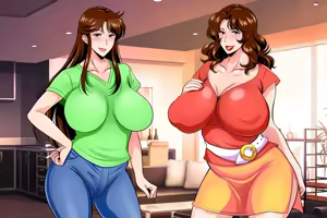 Page 274 of Boku no Dekachin de Ikimakutta Akogare no Bijin Sanshimai | These Three Beautiful Sisters Who Came Came Endlessly on My Huge Cock - preview thumbnail