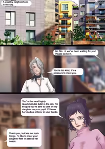 Page 2 of Strange Tutor - A Beautiful Mother and Daughter Tricked and Bound - preview thumbnail