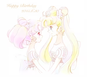 Page 127 of Sailor moon art compilation - preview thumbnail