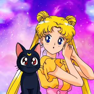 Page 16 of Sailor moon art compilation - preview thumbnail