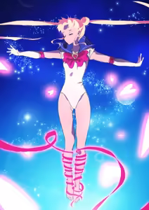 Page 185 of Sailor moon art compilation - preview thumbnail