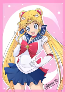 Page 189 of Sailor moon art compilation - preview thumbnail