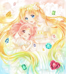 Page 227 of Sailor moon art compilation - preview thumbnail