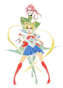 Page 360 of Sailor moon art compilation - preview thumbnail