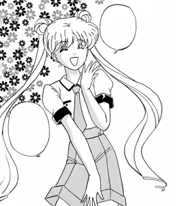 Page 475 of Sailor moon art compilation - preview thumbnail