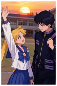 Page 495 of Sailor moon art compilation - preview thumbnail