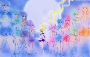 Page 537 of Sailor moon art compilation - preview thumbnail