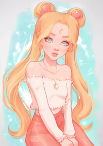 Page 703 of Sailor moon art compilation - preview thumbnail
