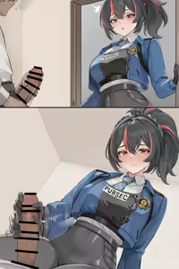 Page 7 of 治安官とハプニングえっち - preview thumbnail