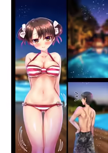 Page 16 of Osananajimi no Riyuna-chan to Futari Bocchi Pool de Chapuchapu Nurenure Icha Love H | 和青梅竹馬的莉友菜孤男寡女在泳池裡親熱做愛的故事♥ - preview thumbnail