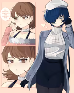 Page 5 of Persona 3 protagonist TS - preview thumbnail