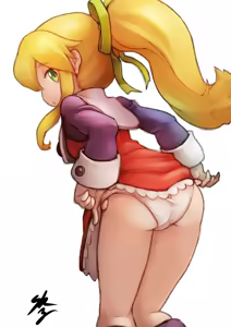 Page 133 of Roll (MegaMan) Ass Collection - preview thumbnail