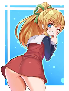 Page 74 of Roll (MegaMan) Ass Collection - preview thumbnail