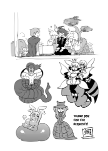 Page 56 of Monster Girl Quest! 4-Koma & Erotic Manga Theater: Spoiler Edition 2 - preview thumbnail