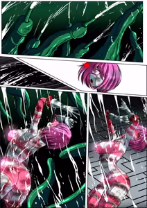 Page 32 of Can't escape from the tentacles...?! ~Fiora Crisis Gaiden 7~ - preview thumbnail