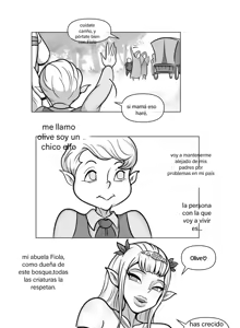 Page 15 of La noble elfa se convierte en el vertedero de leche de un joven goblin - preview thumbnail