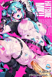 Page 19 of Goth Miku - preview thumbnail