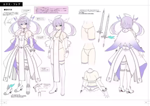 Page 7 of TS Magical Girl Nao! Design Works #1 GEARS - preview thumbnail
