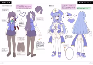 Page 8 of TS Magical Girl Nao! Design Works #1 GEARS - preview thumbnail