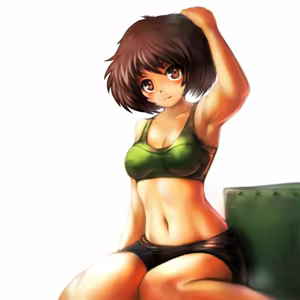 Page 83 of Girls und Panzer characters are muscular women - preview thumbnail