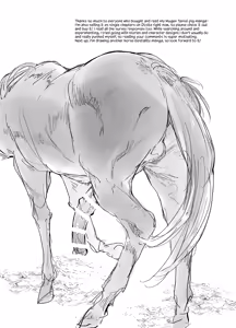 Page 3 of Uma no Ketsu to Shasei Bon | Horse Ass and Ejaculation Book - preview thumbnail