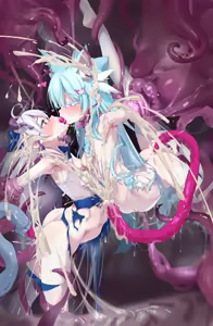 Page 14 of 夜鸟与小梅林的触手百奇游戏（r18，催眠 触手 百合 消化道贯穿 同杆共苦） - preview thumbnail