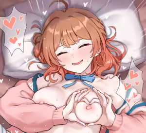 Ume-chan, Yubi Heart Yatte Mite — hentai manga cover on Fhentai