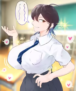 爆乳王子様女子の裏側 — hentai manga cover on Fhentai