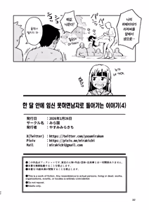 Page 32 of 1-kagetsu Ninshin Shinakereba Otoko ni Modoreru Hanashi (4) | 한 달 안에 임신 못하면 남자로 돌아가는 이야기 - preview thumbnail