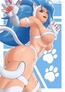 Page 70 of Felicia (Darkstalkers) ass collection - preview thumbnail