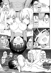 Page 46 of Shuugaku Ryokou de Onsen Ryokan ni Kita Gal, Nakai no Dekachinpo de Wakarase Zecchou 2 | En voyage scolaire à l'auberge, des amies rencontrent un puceau à gros bite 2 - preview thumbnail