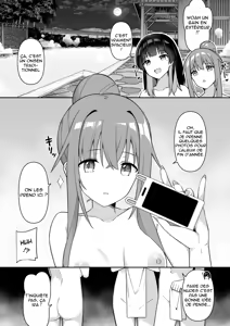 Page 7 of Shuugaku Ryokou de Onsen Ryokan ni Kita Gal, Nakai no Dekachinpo de Wakarase Zecchou 2 | En voyage scolaire à l'auberge, des amies rencontrent un puceau à gros bite 2 - preview thumbnail