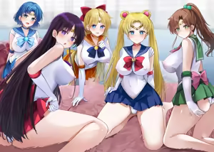 Page 420 of Sailor Moon Dokubon - preview thumbnail