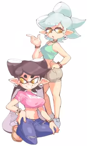 Page 135 of Splatoon Folder - Squid Sisters - preview thumbnail