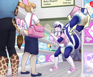 Page 1504 of Furry Female Water Sports & ABDL Collection - preview thumbnail