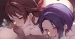 瑠璃川春乃さんと遊佐鳴子さん — hentai manga cover on Fhentai