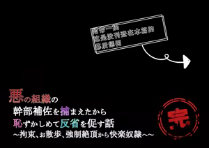 Page 163 of Aku no Soshiki no Kanbu Hosa o Tsukamaeta kara Hazukashimete Hansei o Unagasu Hanashi - preview thumbnail