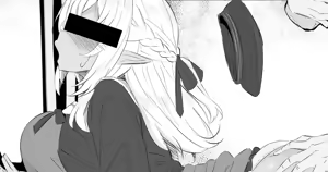 ダーリンとの久々デートに浮かれるドスケベエルフを痴◯ち◯ぽで横取りするスケベ漫画 — hentai manga cover on Fhentai