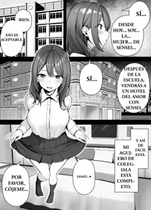 Page 5 of Saimin Kyoushi ga Seito o Onaho ni Suru Hanashi｜La Historia de un Profesor que Usa Hipnosis para Convertir a su Alumna en un Onahole - preview thumbnail