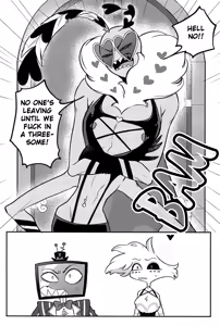 Page 4 of Valentino is not leaving the studio until they get in a Threesome - preview thumbnail