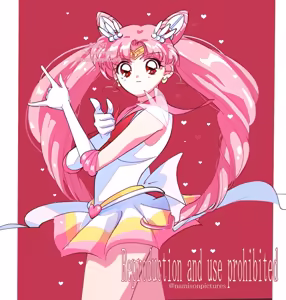 Page 126 of sailor moon art compilation - preview thumbnail