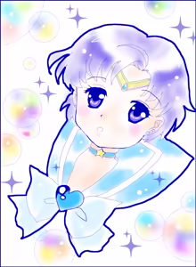 Page 178 of sailor moon art compilation - preview thumbnail