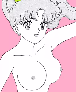 Page 200 of sailor moon art compilation - preview thumbnail