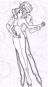 Page 201 of sailor moon art compilation - preview thumbnail