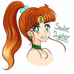 Page 225 of sailor moon art compilation - preview thumbnail