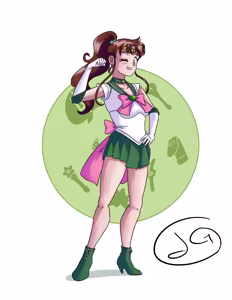 Page 227 of sailor moon art compilation - preview thumbnail